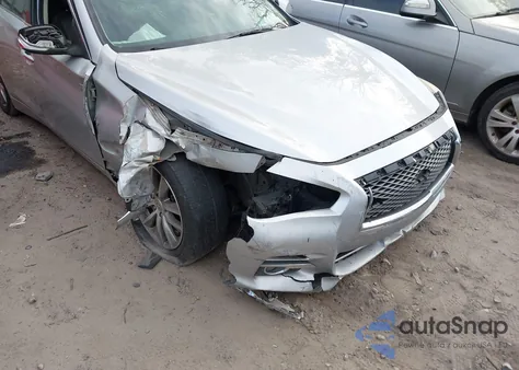 2015 Infiniti Q50 из США, поврежденный, VIN JN1BV7AP4FM334065